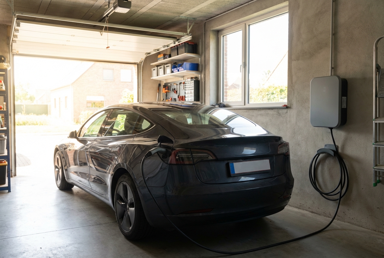 Laadstation in Mortsel