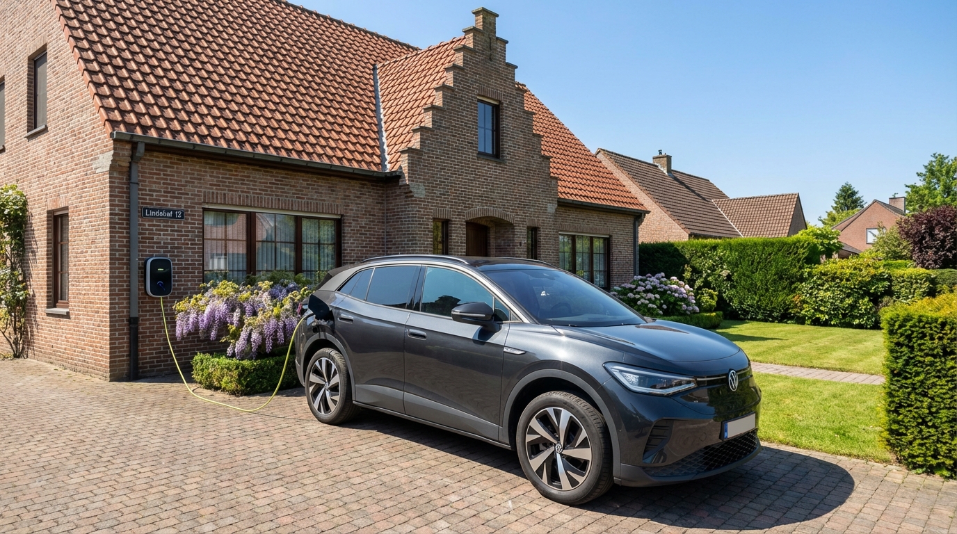 Laadstation in Sint-Gillis